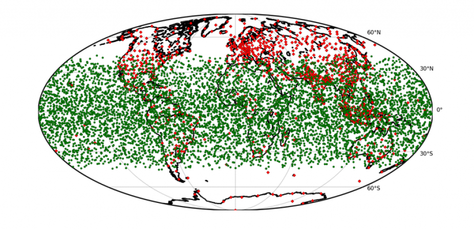 COSMIC 2 Satellite Coverage Diagram