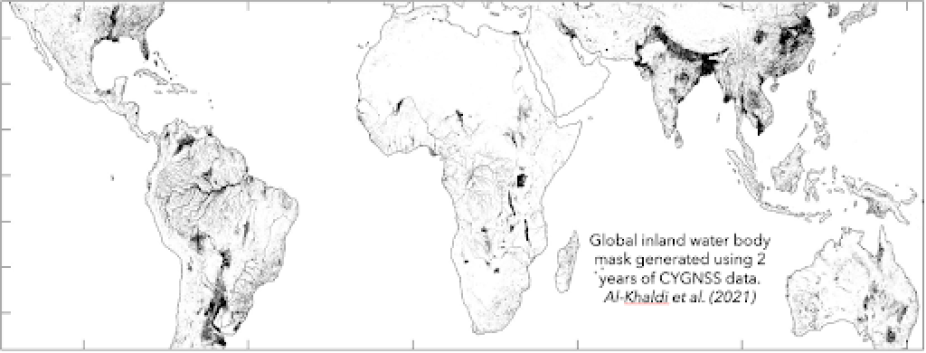 Global inland water body map